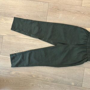 H&M Dark Green Ankle Pants